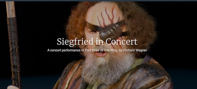 Siegfried in Concert
