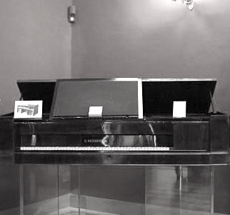 Wagner's present from King Ludwig - a Bechstein piano