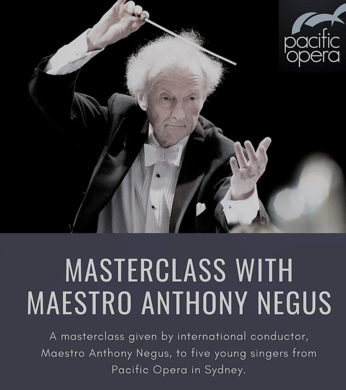 25 February 2020: Joint WSNSW/Pacific Opera Masterclass with Maestro ...